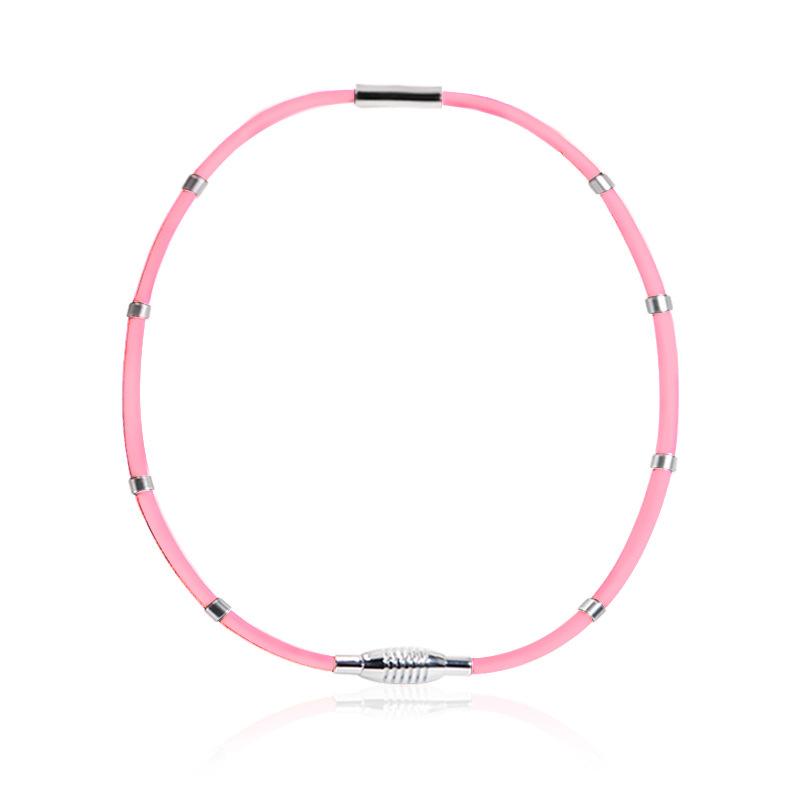 YONEX 磁気ネックレス ピンク♪ 送料無料】磁気ネックレス メンズ スポーツネックレス レディース