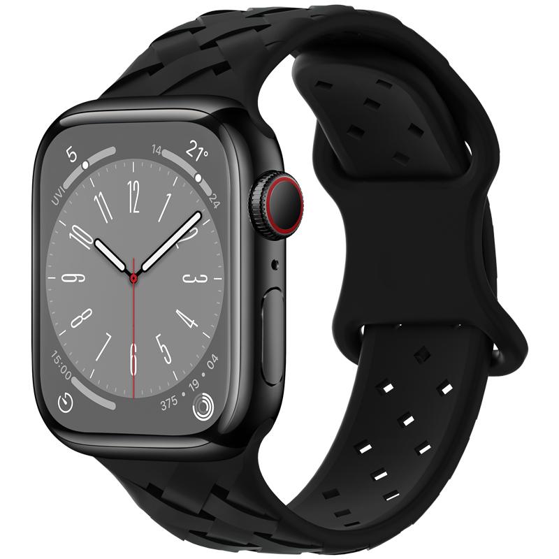 アップルウォッチ バンド apple watch スポーツバンド シリコン 冬 