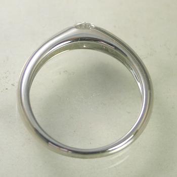 婚約指輪 安い プラチナ ダイヤモンド リング 0.2カラット 鑑定書付 0.2ctup Gカラー SIクラス 3EXカット H&C CGL｜j-jewelry｜02