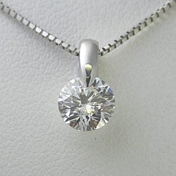 贈り物 ダイヤモンドネックレス ダイヤモンド プラチナ 0.4カラット 鑑定書付 0.45ct Dカラー VVS1クラス 3EXカット GIA, 黒船屋ウェーブ e98189d2