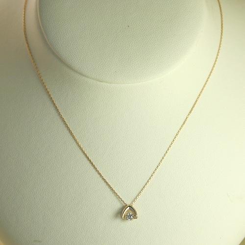 ダンシングストーン ダイヤモンド ネックレス 0.2ct 鑑定書付 0.217ct Gカラー SI1クラス VGカット CGL｜j-jewelry｜02