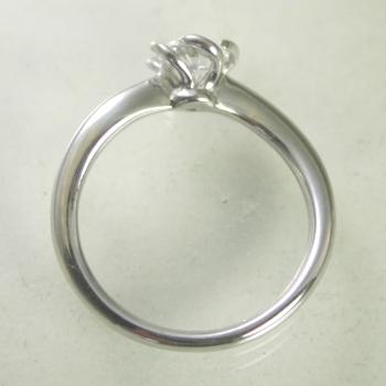 婚約指輪 安い プラチナ ダイヤモンド リング 0.2カラット 鑑定書付 0.231ct Gカラー SI1クラス VGカット CGL_1