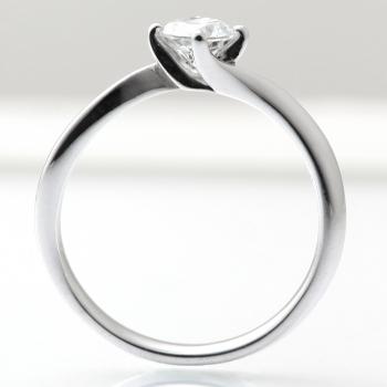 婚約指輪 プラチナ ダイヤモンド リング 0.2カラット 鑑定書付 0.238ct Dカラー VS1クラス 3EXカット H&C CGL｜j-jewelry｜02