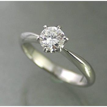 婚約指輪 エンゲージリング ダイヤモンド 0.4ct プラチナ GIA鑑定書付 0.46ct Dカラー SI2クラス 3EXカット GIA 21720-GE1 HKER*0.4｜j-jewelry