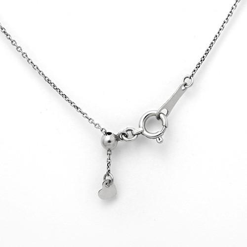 ダイヤモンド ネックレス 一粒 プラチナ 0.4ｃｔ 鑑定書付 0.404ct　Fカラー I1クラス 3EXカット H&C CGLの画像