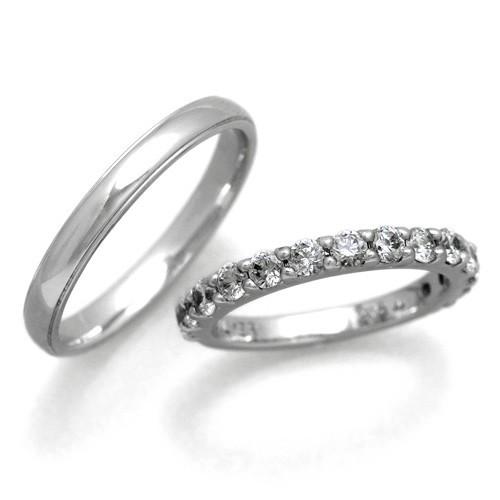 結婚指輪 安い 00028M0_02154 0.7ct ダイヤモンド マリッジリング プラチナ マリッジリング 2022新入荷