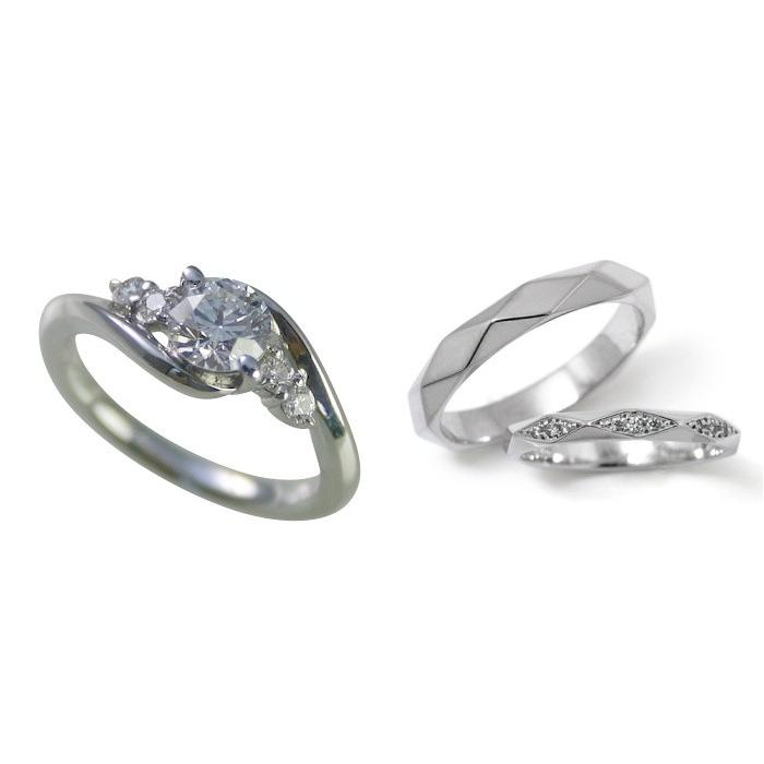 婚約指輪 安い 結婚指輪 セットリング ダイヤモンド プラチナ 0.2カラット 鑑定書付 0.205ct Dカラー VVS2クラス 3EXカット  HC CGL :OR0004-4049-236735-236725-mr:Jジュエリー - 通販 - Yahoo!ショッピング