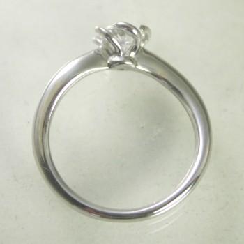 特選/公式 婚約指輪 安い プラチナ ダイヤモンド リング 0.2カラット 鑑定書付 0.226ct Dカラー VS1クラス 3EXカット H&C CGL
