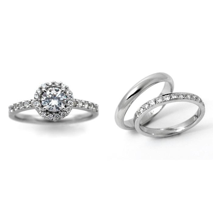超目玉 婚約指輪 シンプル エンゲージリング ダイヤモンド 0.2カラット ...