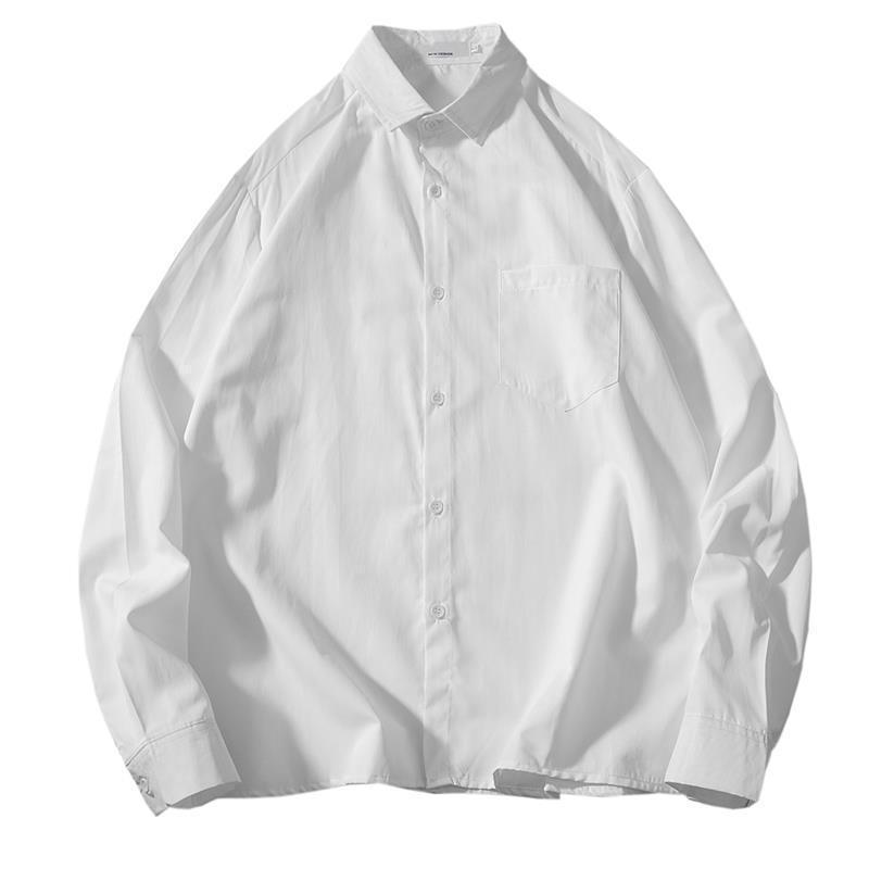 スクールシャツ メンズ 長袖 男子 ワイシャツ カッターシャツ 男の子 学生服 白 制服 白シャツ 形態安定 高校生 中学生｜j-k-store｜05