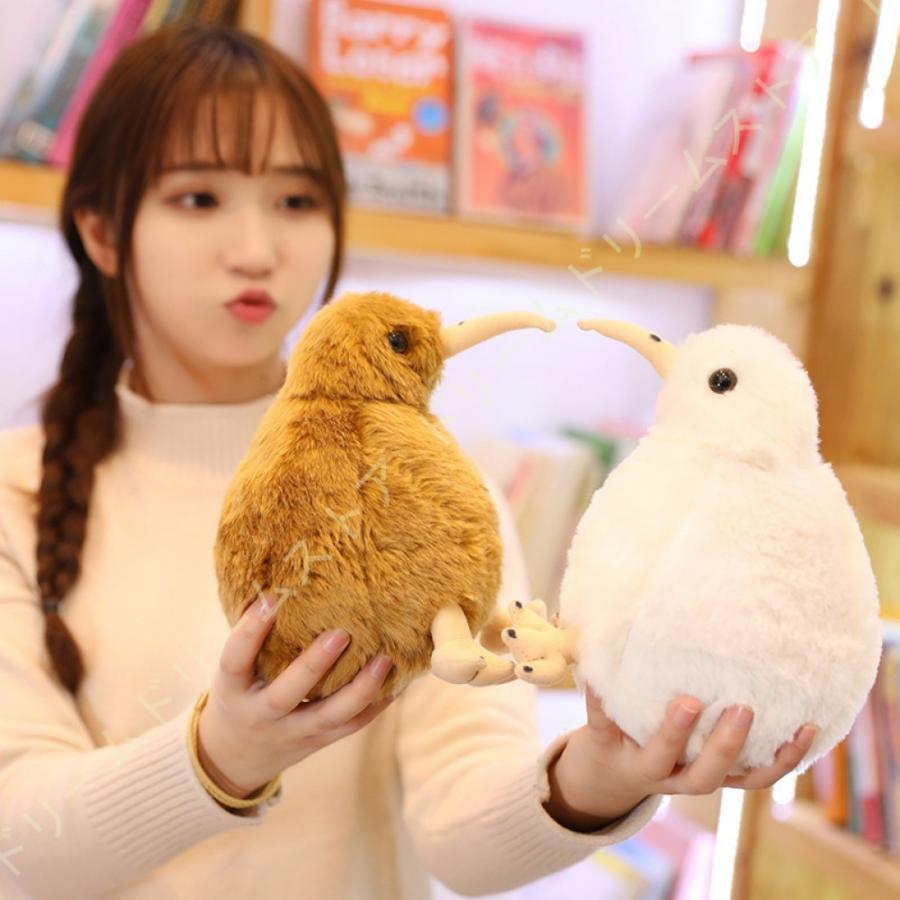 ぬいぐるみ キウイ ニュージーランドの国鳥 鳥 バード リアル ナチュラル 大き キッズ 子供 大人 恋人 カップル 友達 家族 プレゼント用も 寝具 添い寝 抱き枕｜j-k-store｜06