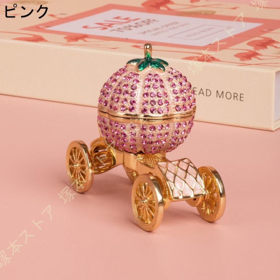 サクラ キャリッジ ジュエリーボックス 置物 レッド 工芸品 アクセサリー アンティーク レトロ イギリス風 亜鉛 オーナメント 小物入れ 収納ボックス 宝石箱｜j-k-store｜12