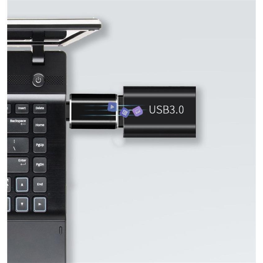 USB TypeC 変換 アダプター コネクター iPhone android USB3.0 充電 データ転送 USB-C 高速 超軽量 放熱性｜j-k-store｜12