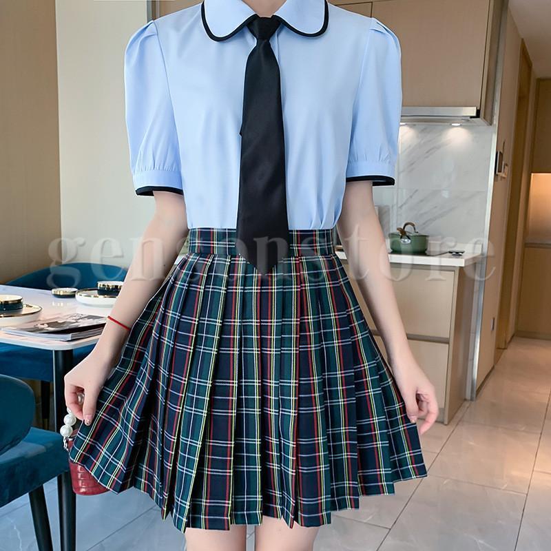 チェック スカート チェック柄 Aラインスカート ハイウエスト レディース スクール 制服 学生スカート ミニスカート 可愛い コスプレ｜j-k-store｜12