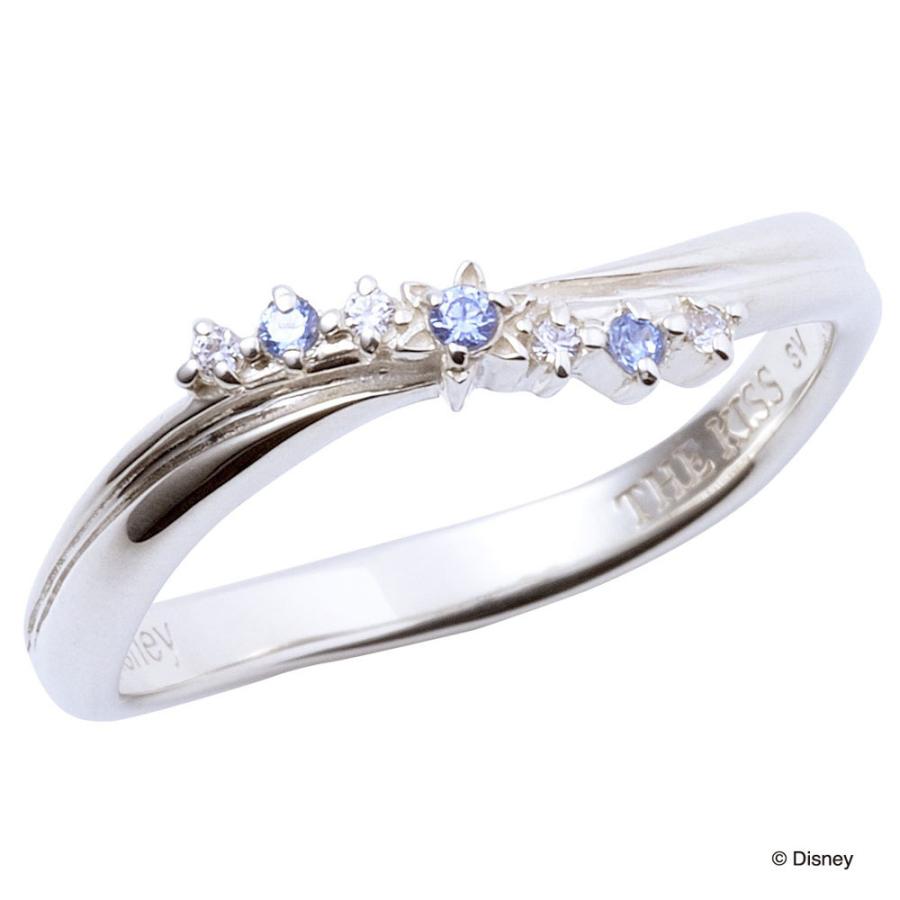 国内即発送 ディズニーコレクション アナと雪の女王 The Kiss シルバー ペアリング ブルーダイヤモンド ペア販売 指輪 ディズニー Sv925 Di Sr2412cb Di Sr2413cb Avmap Gr