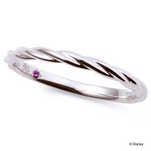 ディズニー プリンセス ラプンツェル The Kiss Sweets アメジスト メンズ 1本販売 ホワイトゴールド ペアリング Di Wr2922am 京都ジュエリーきむら 通販 Yahoo ショッピング