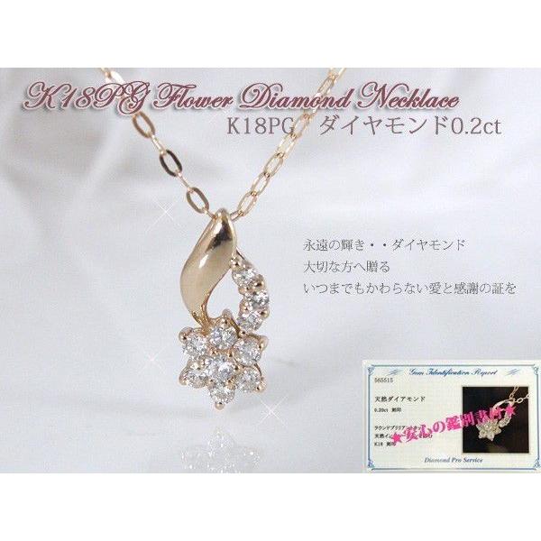 結婚10周年 誕生日 プレゼント ダイヤモンド ネックレス フラワー 