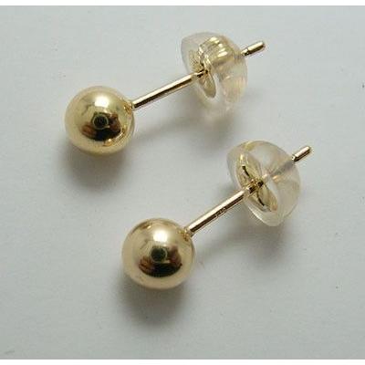丸玉 ピアス 丸だま 両耳用 3mm K18 18金 18k 誕生日 ジュエリー