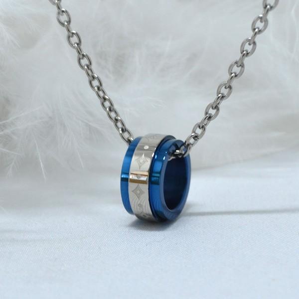 チタン ネックレス ファイテン fe-fe phiten フェフェ ブルー