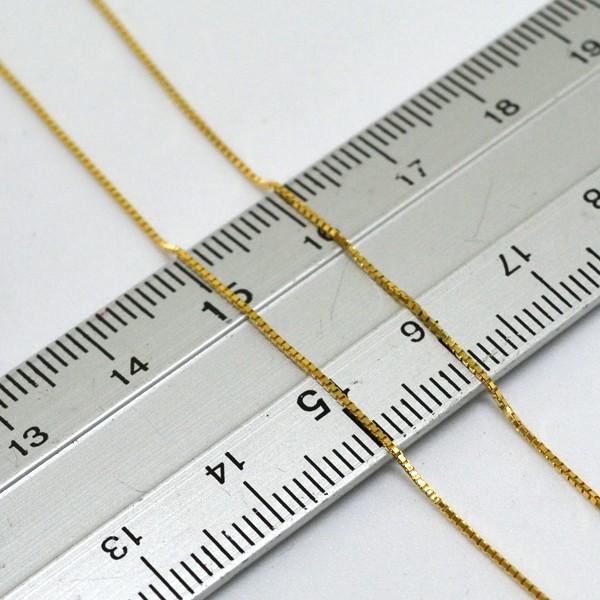 スライド ベネチアン ネックレス チェーン K18 18金 18K 45ｃｍ メンズ レディース 誕生日 ジュエリー アクセサリー  プレゼントの画像
