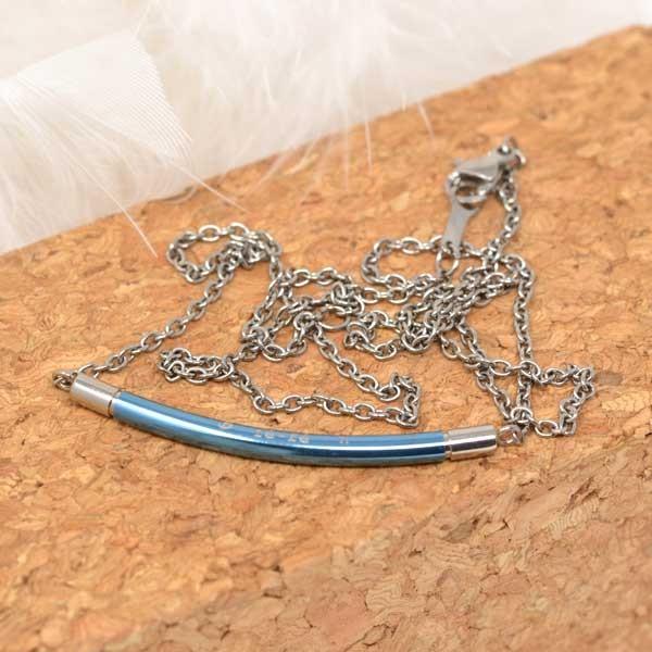 チタン ネックレス ファイテン fe-fe phiten フェフェ ブルー メンズ