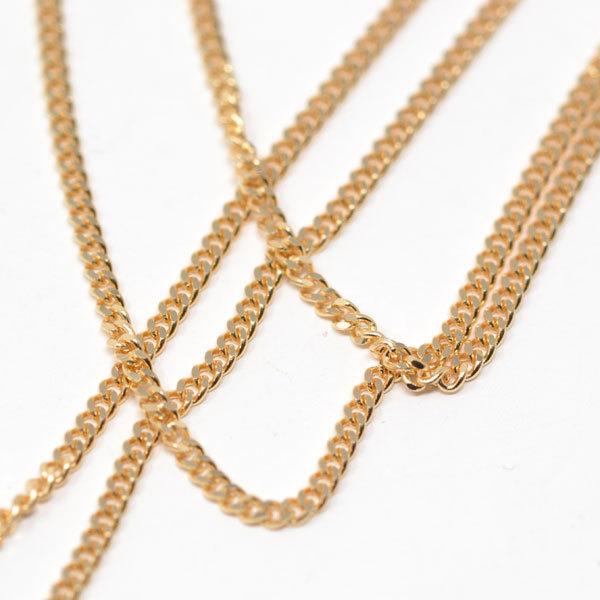 Ｋ１８喜平ネックレス　５．１ｇ　５０ｃｍ　検定マーク 喜平 ネックレス K18 トリプル Mカット 50g 50cm 造幣局検定