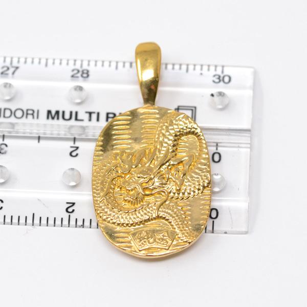 純金 24金 ドラゴン 竜 ペンダント トップ k24 24k : ジュエリー 純金 24金 ドラゴン 竜 ペンダント トップ k24 24k : ジュエリー