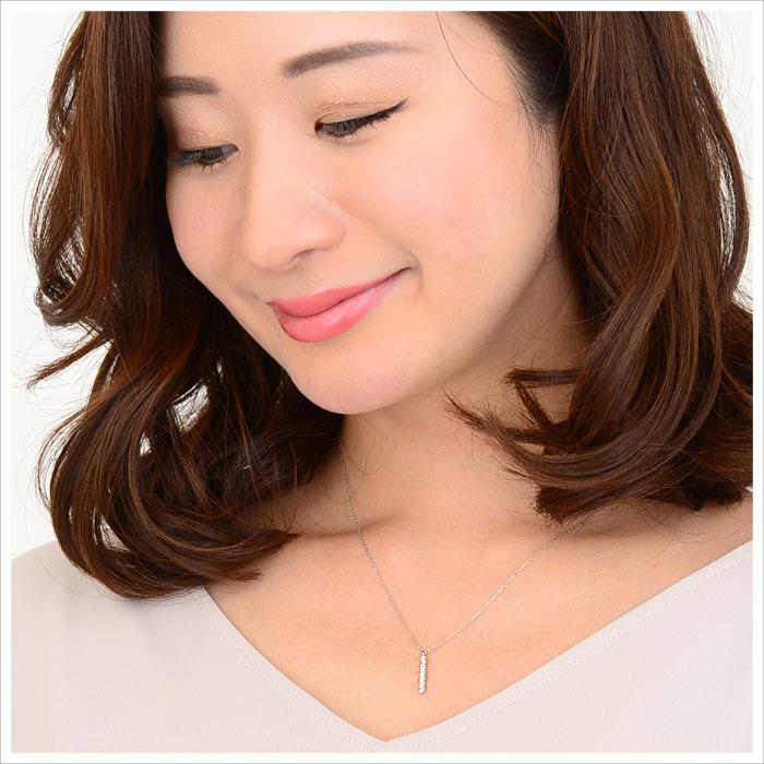 ダイヤモンド ネックレス 0.2ct プラチナ Pt900 Pt850 スライド 