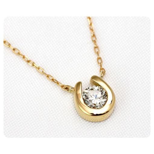 K18イエローゴールド ネックレス ダイヤ0.3ct ダイヤモンド ネックレス 0.3ct 0.4ct K18 イエローゴールド ピンク