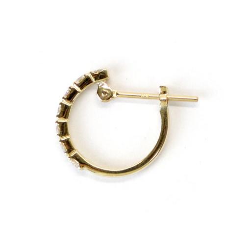 ダイヤモンド ピアス ゴールド プラチナ 0.12ct×0.12ct 計0.24ct  