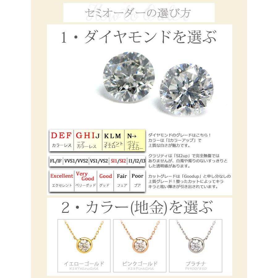 ネックレス ダイヤモンド 0.3ct D〜Iカラー SI2 Good K18YG ネックレス ダイヤモンド 0.3ct D〜Iカラー SI2 Good K18YG