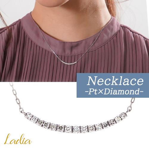 ダイヤモンド ネックレス プラチナ 0.2ct ラインネックレス ダイヤモンド ネックレス プラチナ 0.2ct ラインネックレス