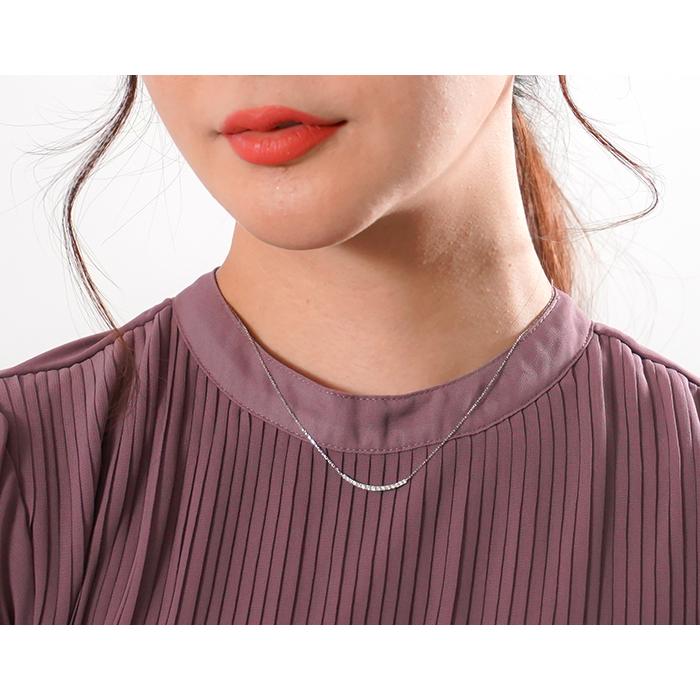 ダイヤモンド ネックレス プラチナ 0.2ct ラインネックレス ダイヤモンド ネックレス プラチナ 0.2ct ラインネックレス