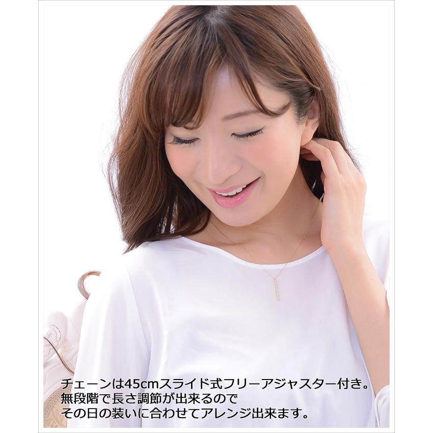 ダイヤモンド ネックレス 0.3ct K18 イエローゴールド ピンクゴールド  