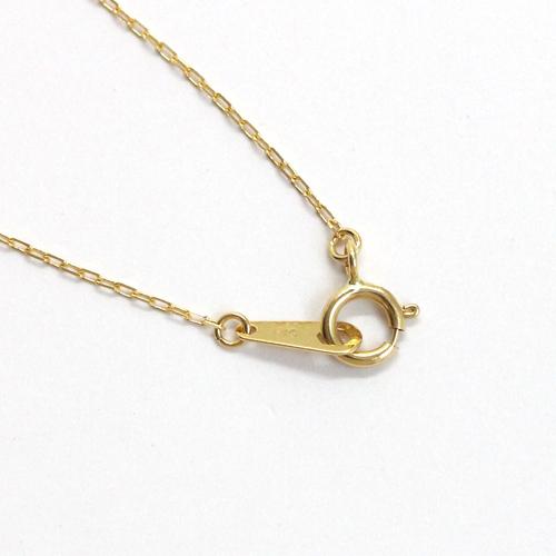 ダイヤモンド ネックレス 0.3ct K18 イエローゴールド 一粒ダイヤ レディース ゴールド プレゼント ドーナツシャトンの画像