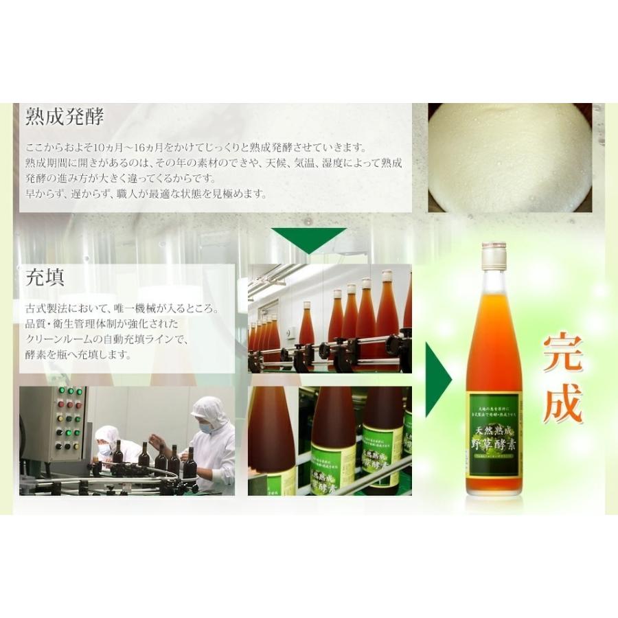 酵素ドリンク ダイエット ファスティング 置き換え 断食 サプリ 無添加 天然熟成 野草酵素 500ml 食品|j-medix|17