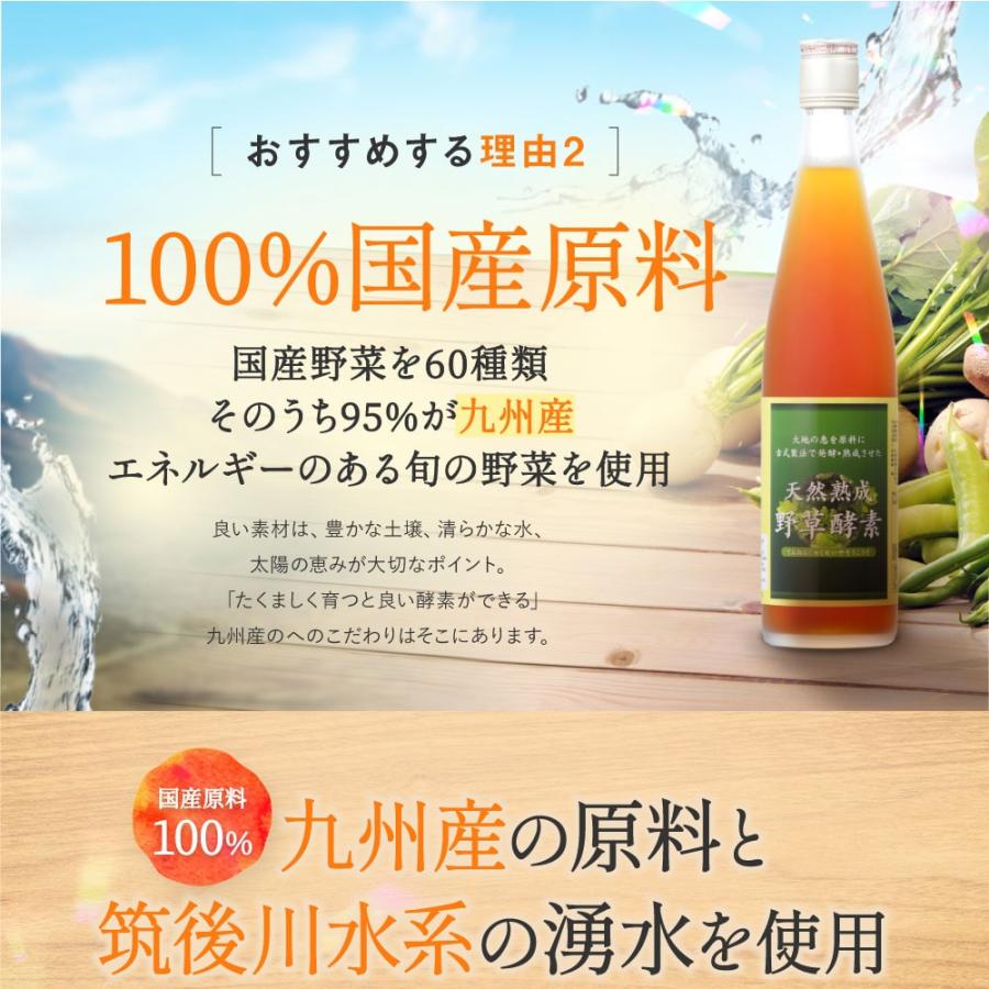 天然熟成野草酵素ジェイコウソ720ml×2本 ダイエットドリンク