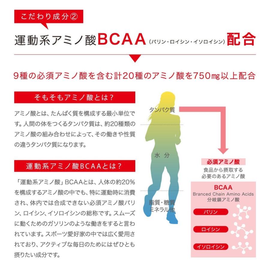 カルシウム サプリ サプリメント 必須アミノ酸 BCAA アミノナイン 180