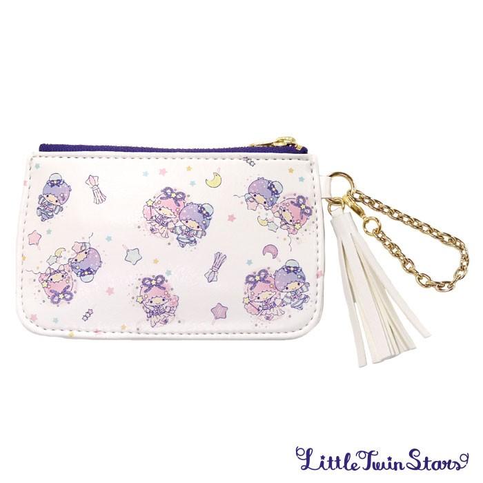 sanrio リトルツインスターズ 七夕シリーズ ミニポーチ : レザー