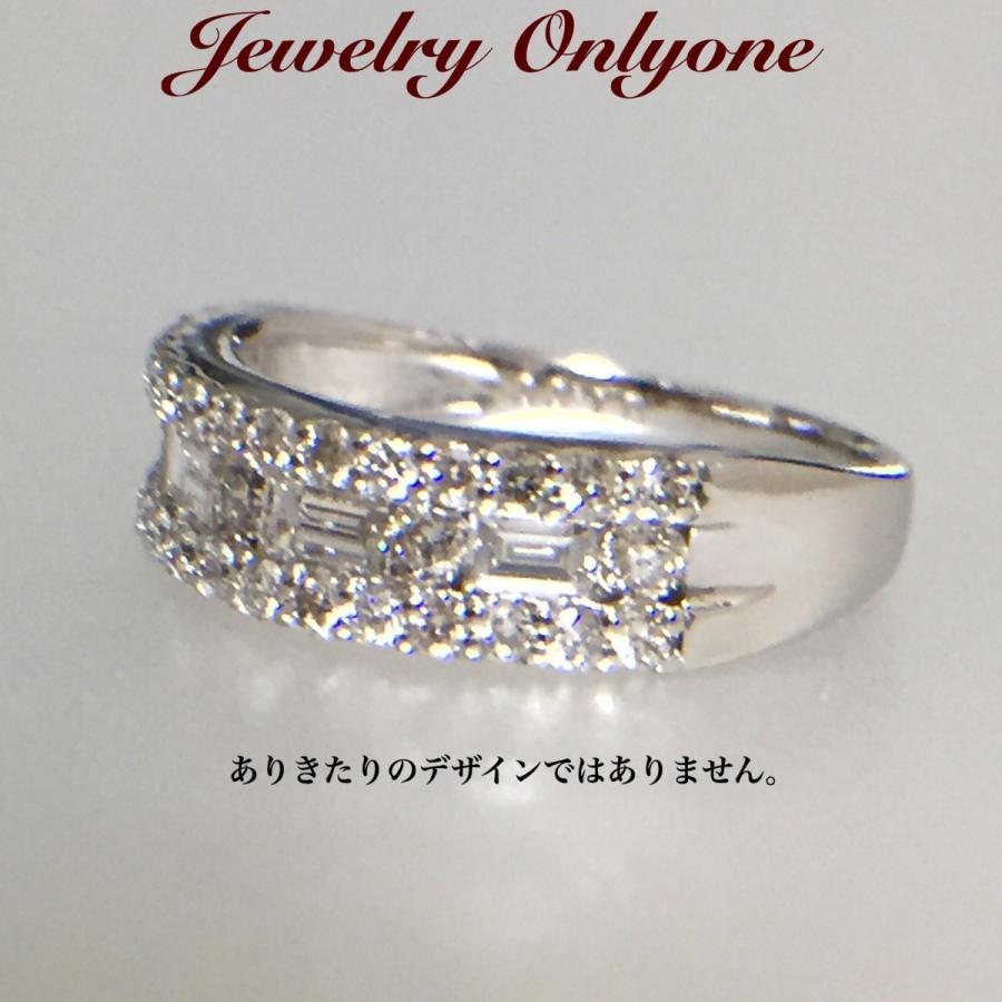 ダイアモンドリング  プラチナリング 1ct ダイアモンド 指輪 本物の宝石｜j-onlyone｜03