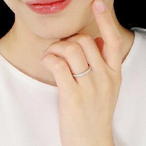 ダイヤモンドエタニティリング Pt900 0.15ct グラデーションリング