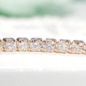 K18YG 約1.01ct〜1.45ctダイヤモンド テニス ブレスレット イエロー ゴールド   人気 可愛い ダイア レディース ジュエリー K18 １８金 女性 贈り物 331371の画像