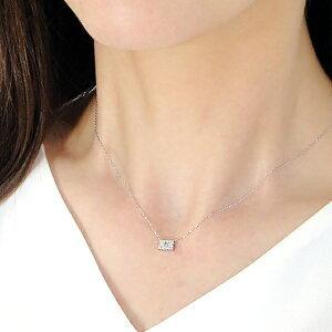 デマントイドガーネット ダイヤモンド プチ ネックレス Pt900 0.09ctUP