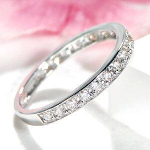 Pt950 0.50ct ライトブラウン ダイヤモンド フチあり ハーフ エタニティ リング プラチナ 人気 ダイヤ 指輪 ハーフエタ マリッジ 結婚指輪 人気 338355|j-osakin|02