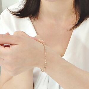 K18 PG ブラウンダイヤモンド テニス ブレスレット 約1.01ct〜1.45ct