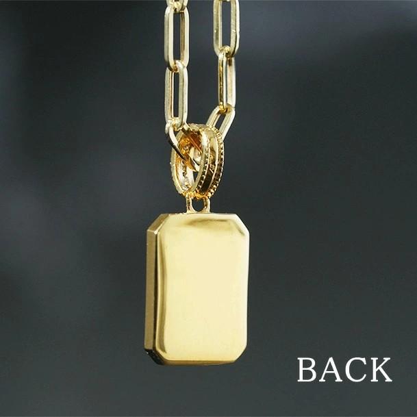 K18YG/K18PG/PT950【メンズペンダントトップ 】 高品質　デザイン　地金　ダイヤ【0.03ct】ゴールドネックレス メンズジュエリー１８金 クラシカル 高級 男性の画像