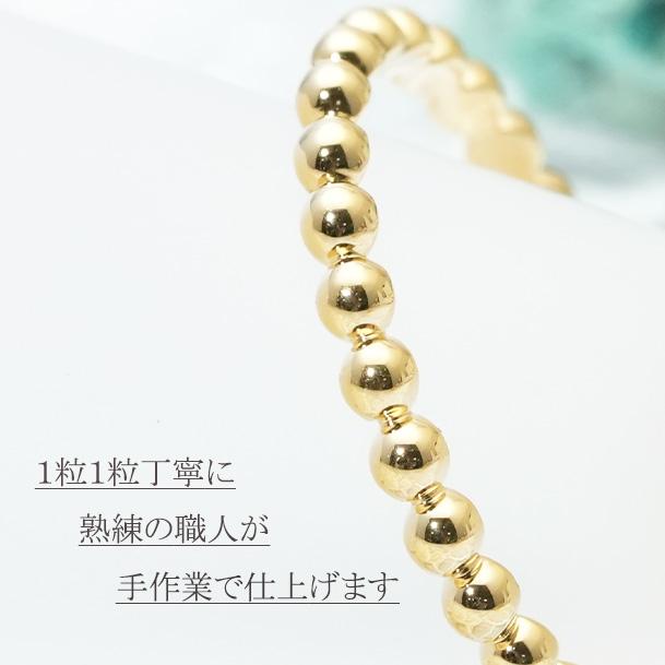 ＼新登場／K18YG/K10YG 地金 ドットリング　１８１０金イエローゴールド リング 指輪 地金のみ シンプル ゴールドリング  重ねづけ フルエタニティドットの画像