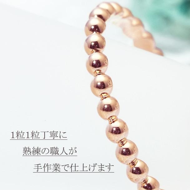 ＼新登場／K18PG /K10PG 地金 ドットリング １８金 ピンクゴールド リング 指輪シンプル 人気 誕生日 ギフト 重ねづけ フルエタニティドットの画像