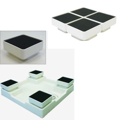 【お値下げ】洗濯機 かさ上げ台 イージースタンド D77 4個セット マット付 洗濯機かさ上げ台 TECHNOTEC イージースタンド D77 : 住設卸売問屋
