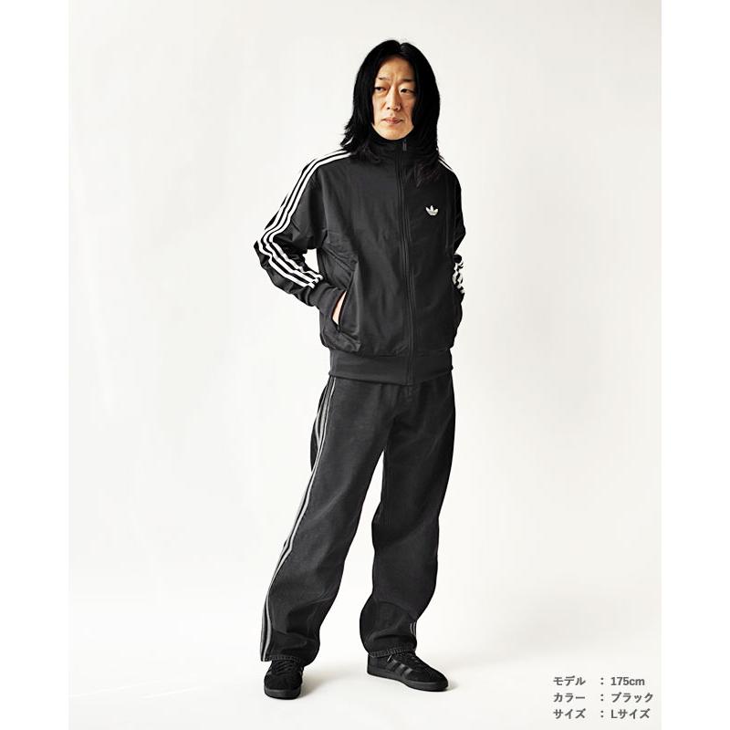 【超美品】アディダス オリジナルス ファイヤーバード トラックジャケット L 黒 スケートボーディング ファイヤーバード トラックジャケット